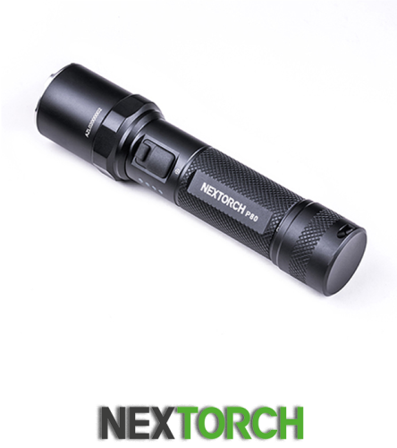 Nextorch P80 Svart 1600lm Laddbar