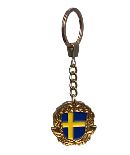 18K Guldpläterad Nyckelring