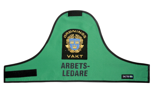 OV Armbindel Grön Arbetsledare