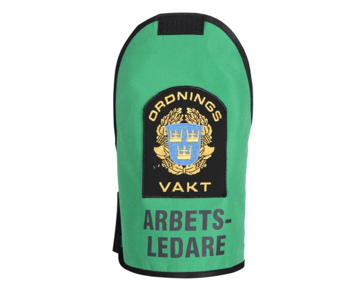 OV Armbindel Grön Arbetsledare
