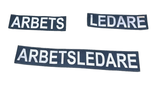Arbetsledare Patch paket