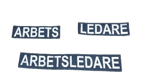 Arbetsledare Patch paket