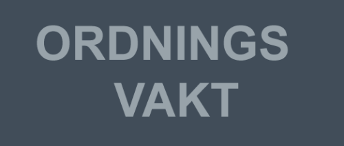 ORDNINGSVAKT Reflextryck