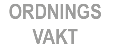 ORDNINGSVAKT Reflextryck