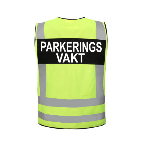 Reflexväst Parkeringsvakt Klass 2.