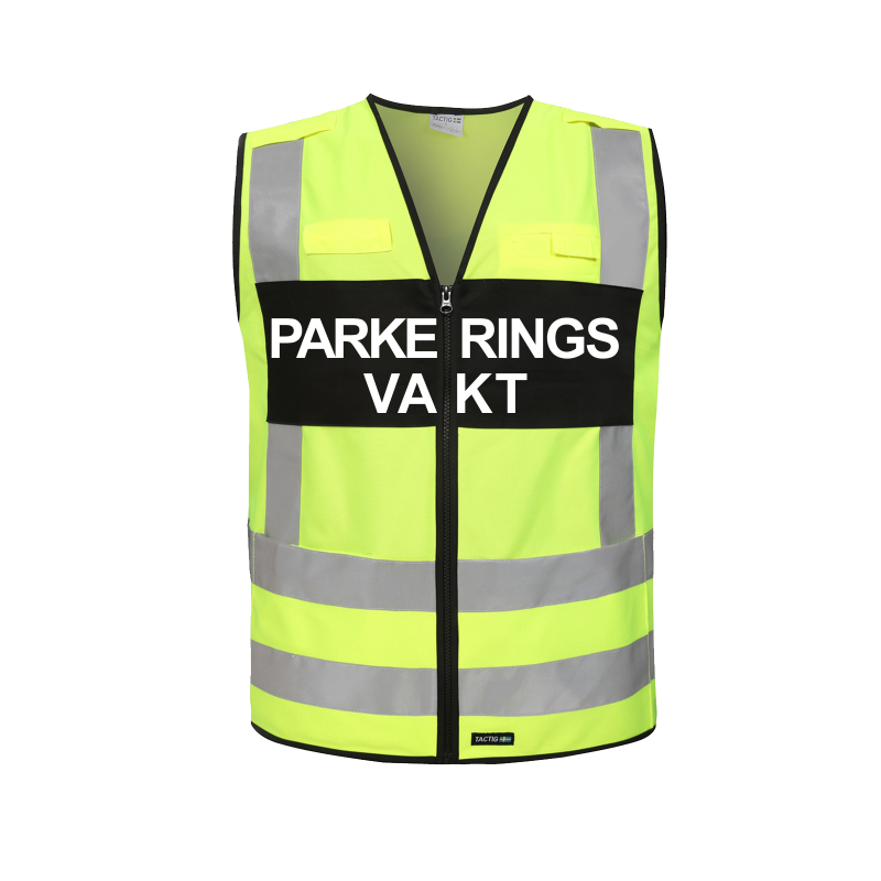 Reflexväst Parkeringsvakt Klass 2.