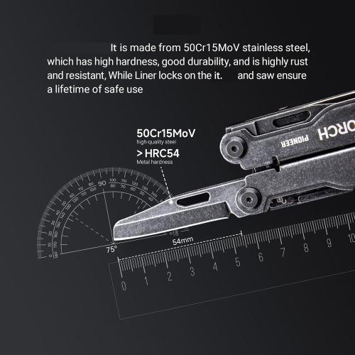 Nextorch Pioneer Rescue Tool MT20 Multiverktyg Blå