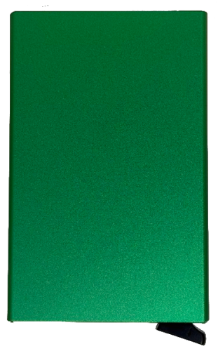 Korthållare med RFID-blocker, grön