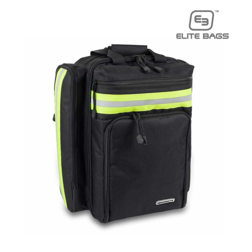 Akutryggsäck Svart, m innehåll