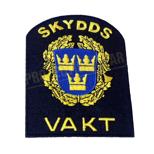 Broderat Skyddsvaktsmärke