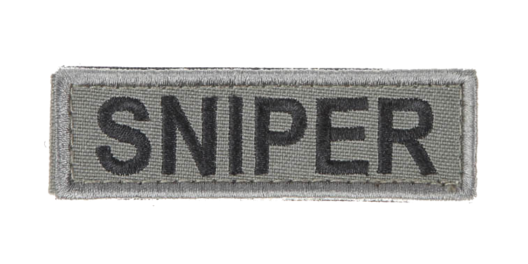 SNIPER PATCH, SMALL -12