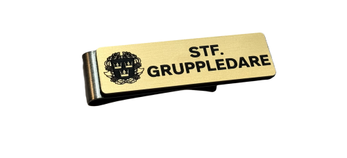 Stf. Gruppledare Skylt