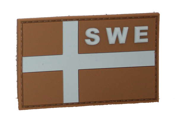SWE PVC Flagga Öken, 4cm