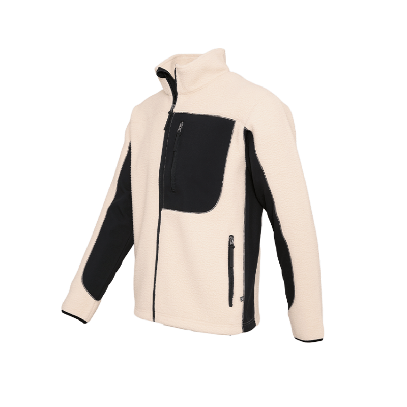 Texstar Pile Fleecejacka, Sand