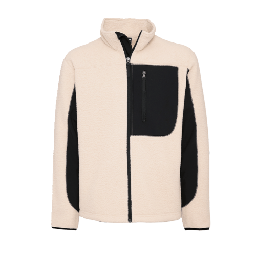 Texstar Pile Fleecejacka, Sand