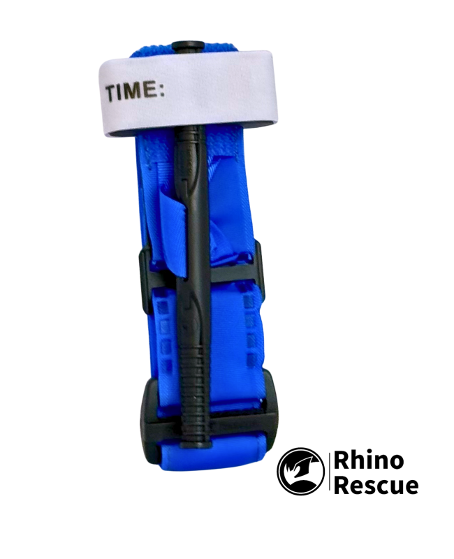 Rhino Rescue Övnings Tourniquet Blå