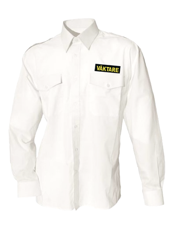 Uniformsskjorta Unisex LÄ, Vit