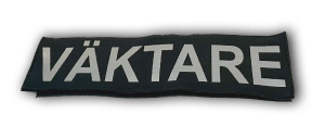 Väktar Patch Rygg