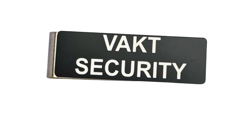 Vakt/Security Med Klämma