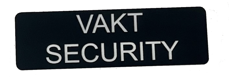 Vakt/Security med magnet