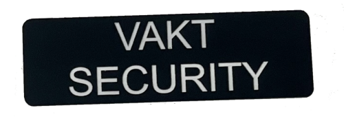 Vakt/Security med magnet