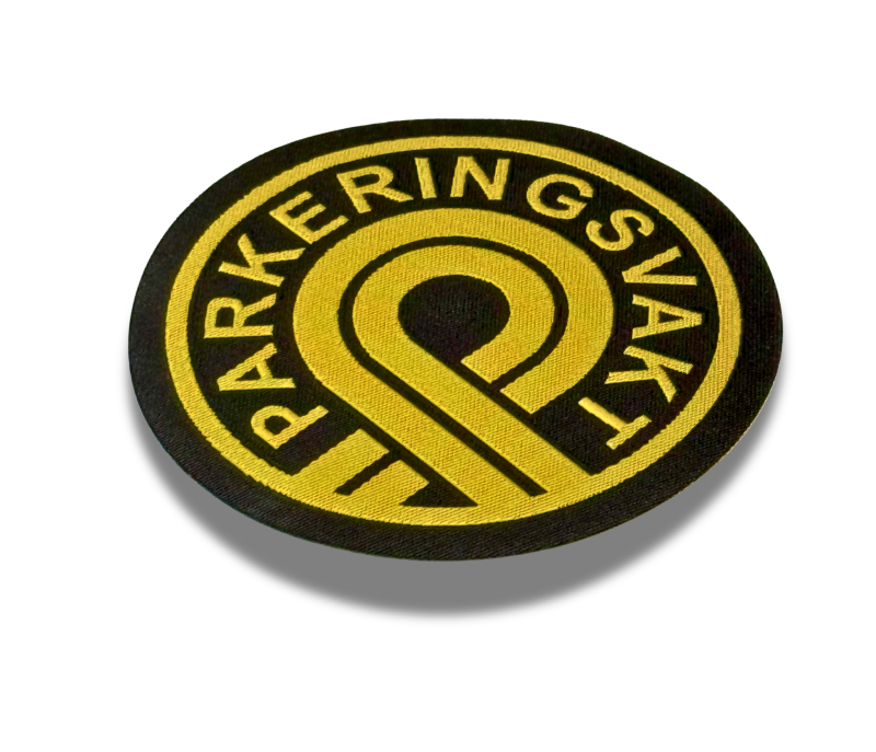 Parkeringsvakt Emblem Vävt