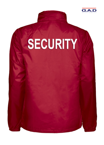 Vindjacka Security, Röd