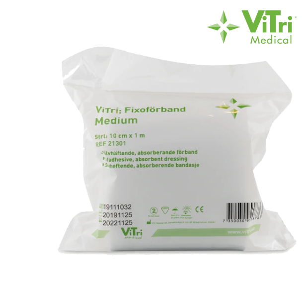 Vitri Fixoförband 10 cm x 1 m