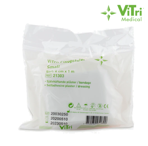 Vitri Fixoförband 6 cm x 5 m