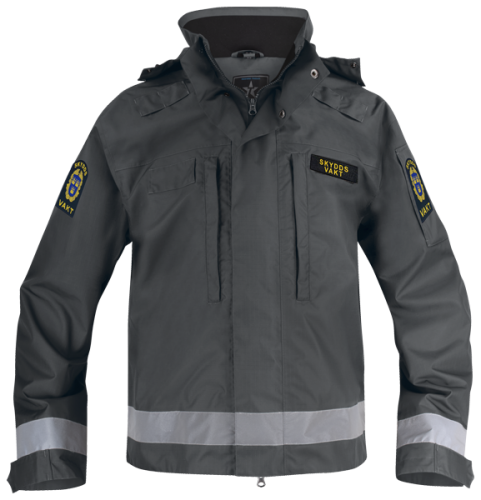 Skyddsvakts Skaljacka Grå