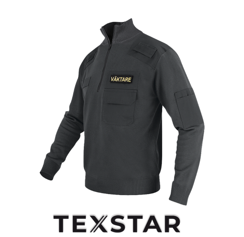 Natotröja Väktare ½ Zip.