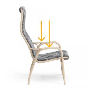 Base/armrests for LAMINO and LAMINETT