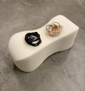 Stoppning nackkudde JETSON 66 & 69 inkl lädersnöre med sölja