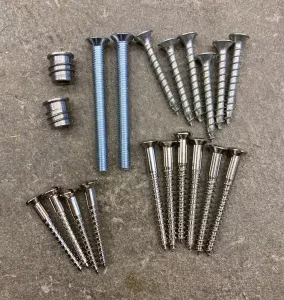 Pernilla 69 komplett skruvsats + rampamuffar