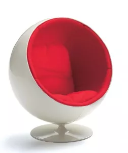 Miniatyr av Eero Aarnio: Ball chair 1965