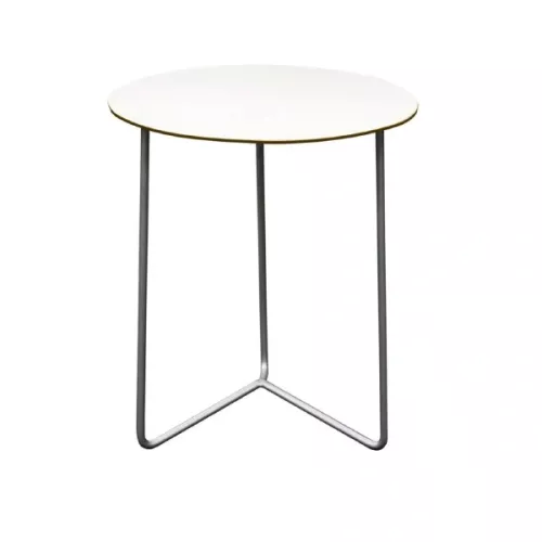 Bord HIGH TECH 60 med vit bordsskiva