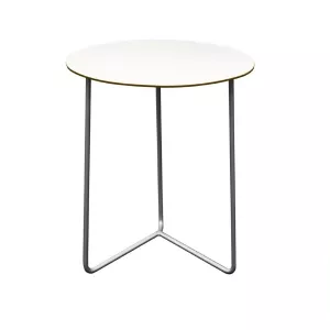 Bord H-TECH 60 med vit bordsskiva