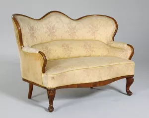 Omklädsel av 1880-tals soffa