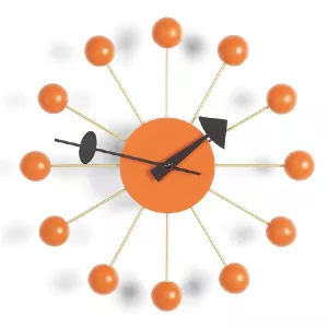 Ball clock Orange