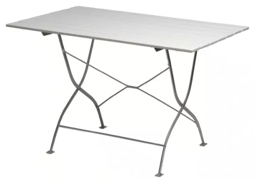 Bryggeribord 110x70 EK VIT