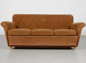 Omklädsel av 3-sits soffa HELSINGBORG från DUX