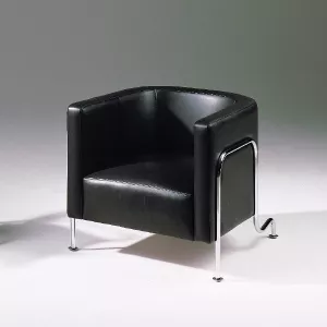 GA-2 fåtölj i skinn