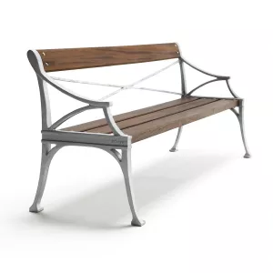 Soffa LESSEBO i mahogny, ek eller accoya