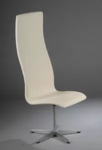 Omklädsel av stol OXFORD Hög i tyg eller skinn