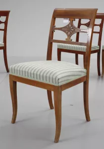 Omklädsel av fast stolsits