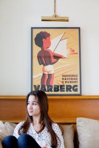 Travelposter 50x70 VARBERGS HAVSBAD