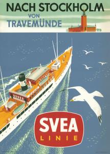 Travelposter 50x70 NACH STOCKHOLM