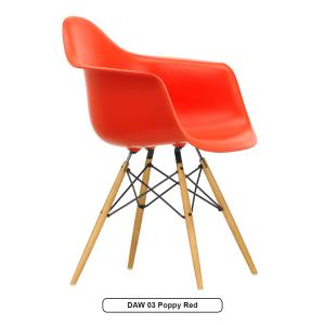 Eames karmstol DAW Plastic