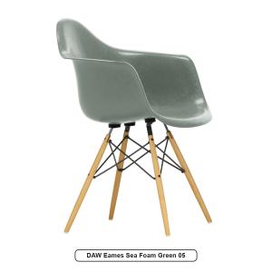 Eames karmstol DAW Fiberglass