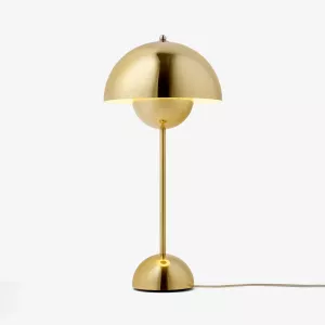 Bordslampa Flowerpot VP3 i mässing eller krom
